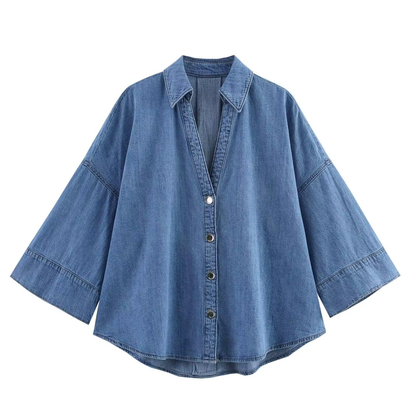 Rave denim sky blue shirt