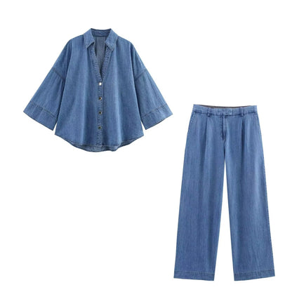 Rave denim sky blue shirt