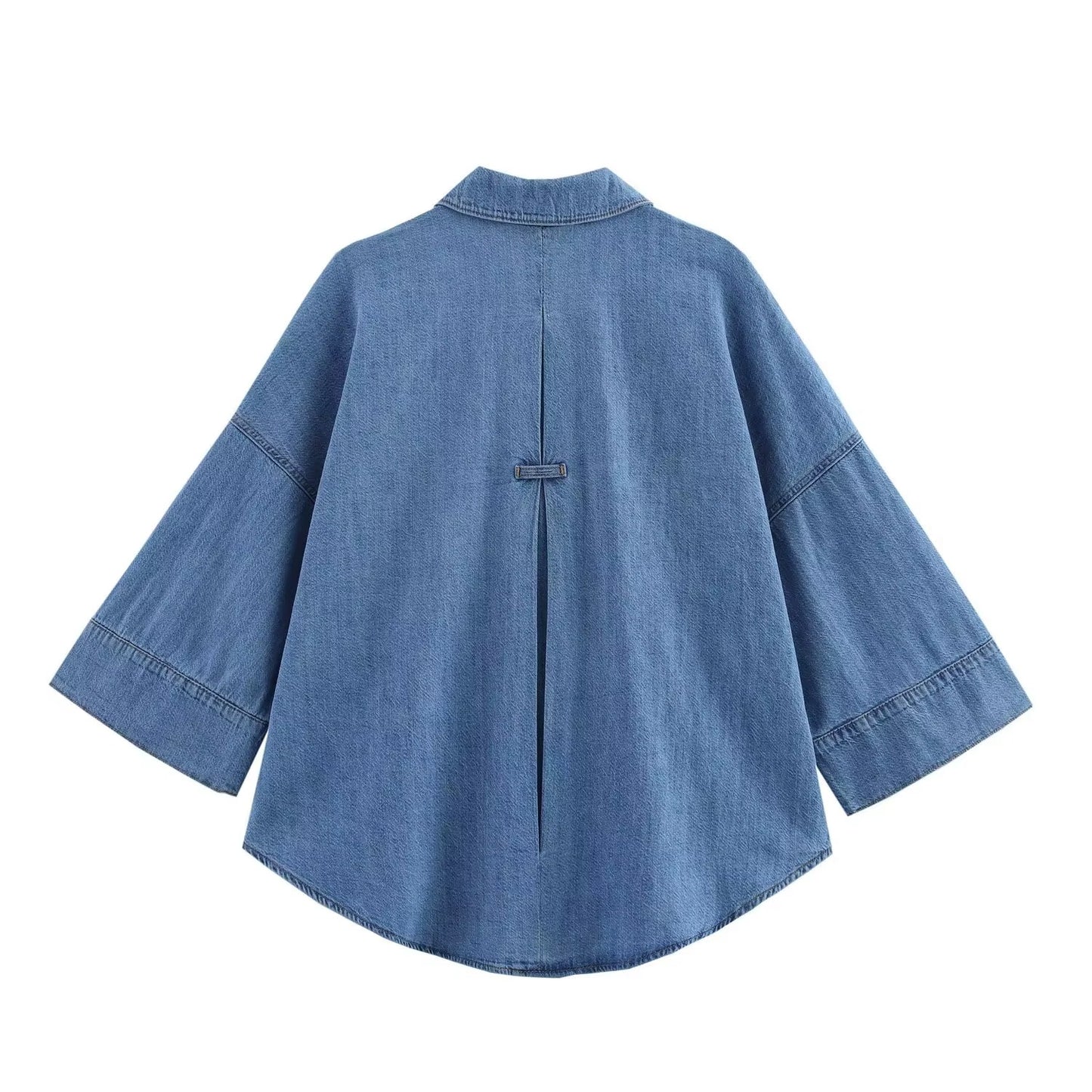 Rave denim sky blue shirt