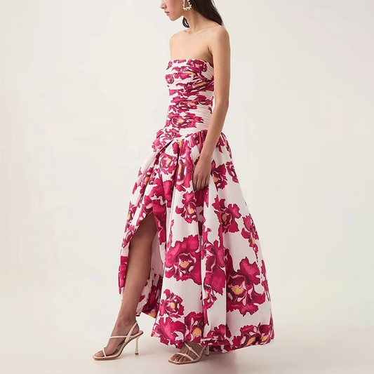 Senorita Pleated Tube dress