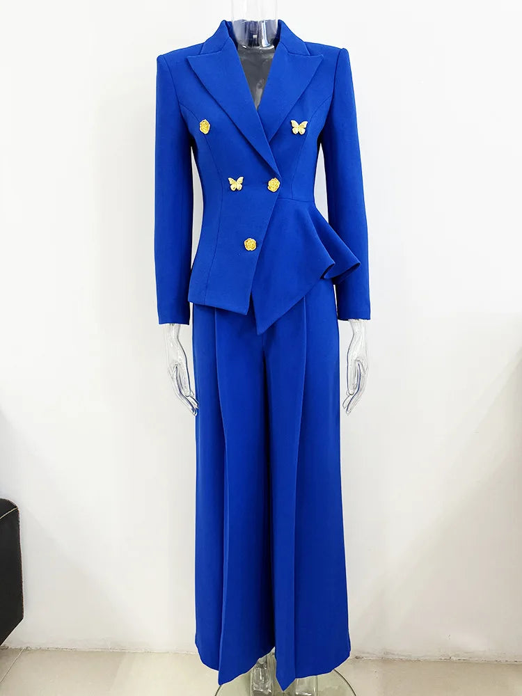 Sicilia Cobalt blue  Pant Suit