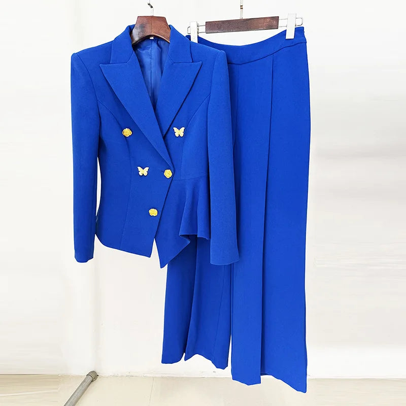 Sicilia Cobalt blue  Pant Suit