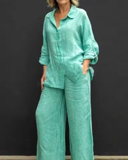 EMMA Linen cotton set