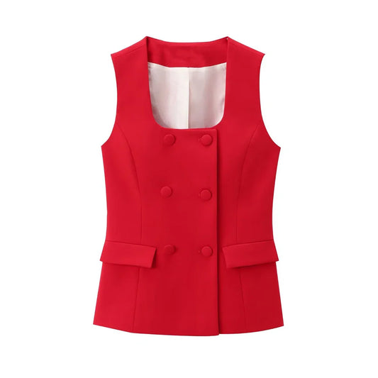 Square neck tank style top