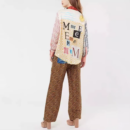 Leopard print co-ord set