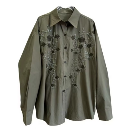 Summer  Embroidered shirt