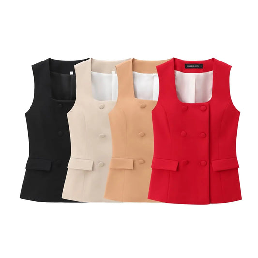 Square neck tank style top