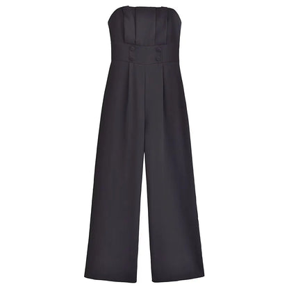 Jenner Tube Top Long Jumpsuit