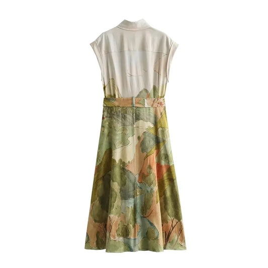 Ravisant Vintage  A-Line Long Dress
