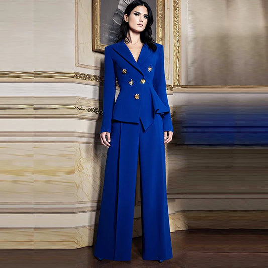 Sicilia Cobalt blue  Pant Suit