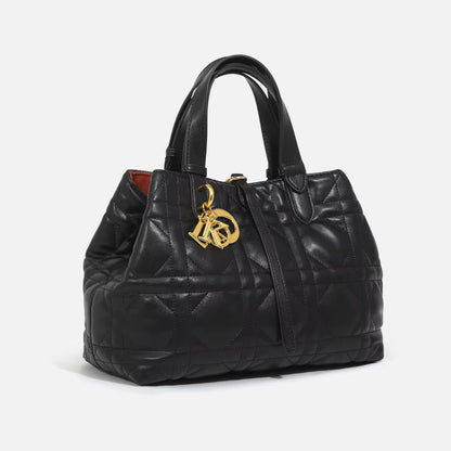 Vegan Diamond  Bucket Bag