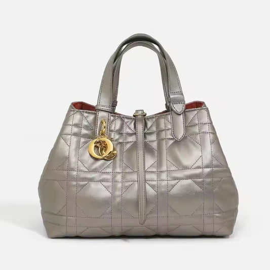 Vegan Diamond  Bucket Bag