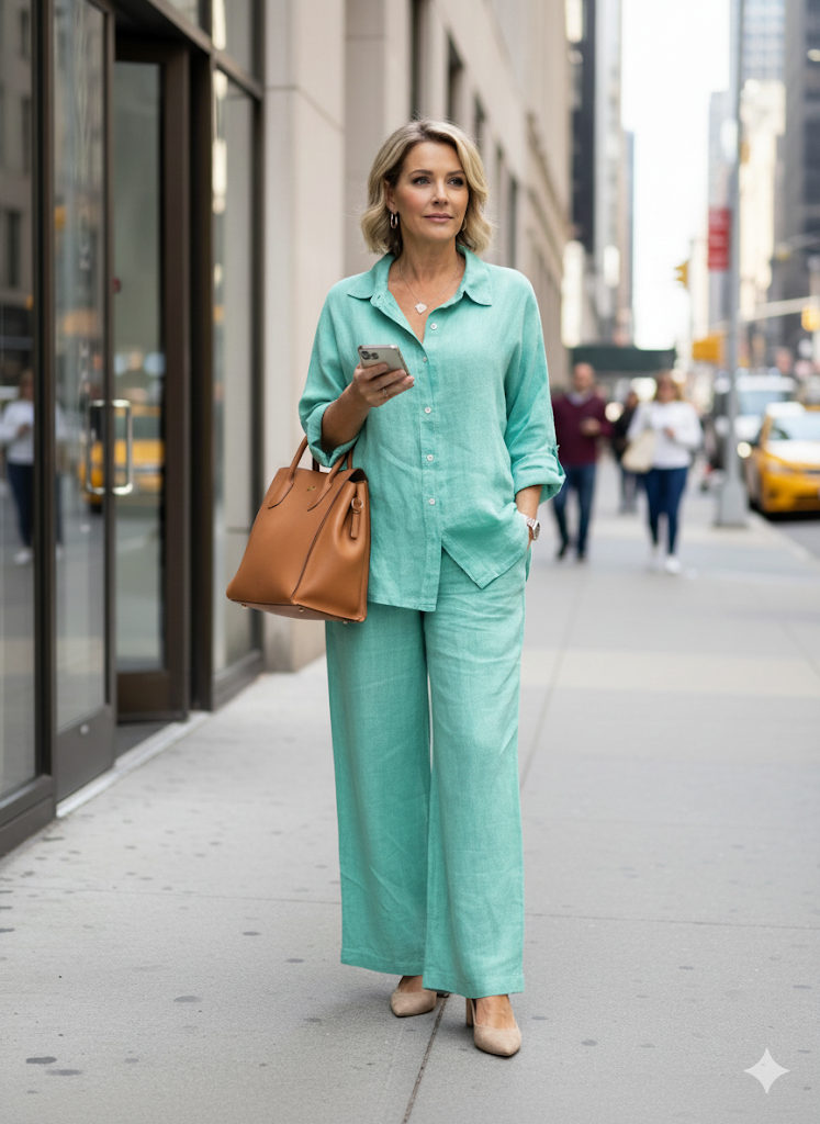 EMMA Linen cotton set