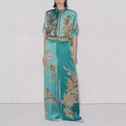 Aqua Turquoise co-ord set