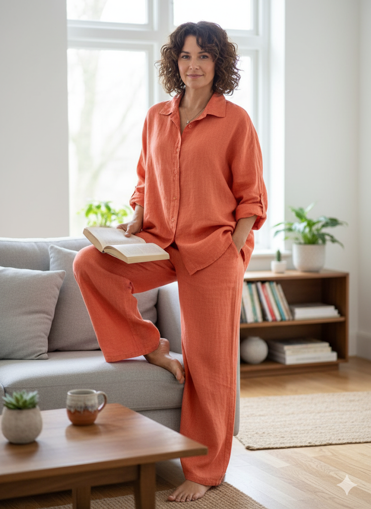 EMMA Linen cotton set