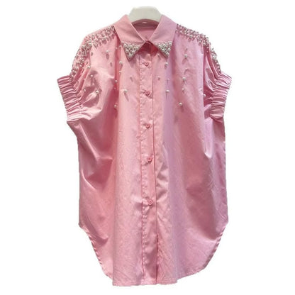 Pearl Embelished  Shirt