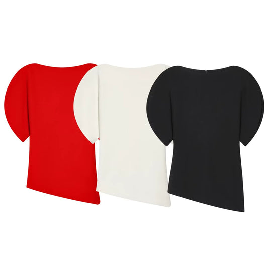 Tiara Raglan Chiffon Top