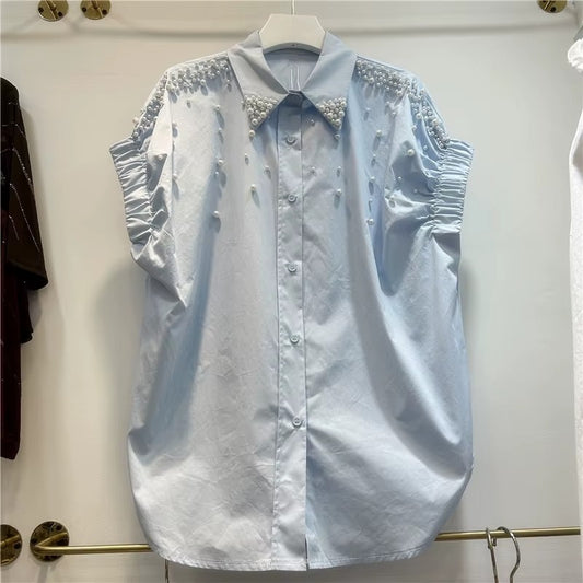 Pearl Embelished  Shirt