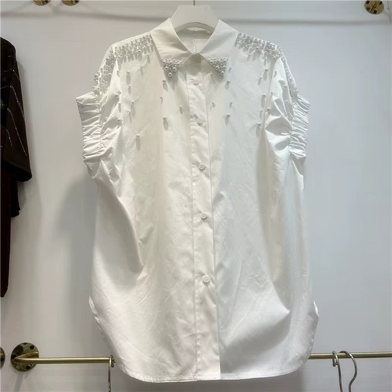 Pearl Embelished  Shirt