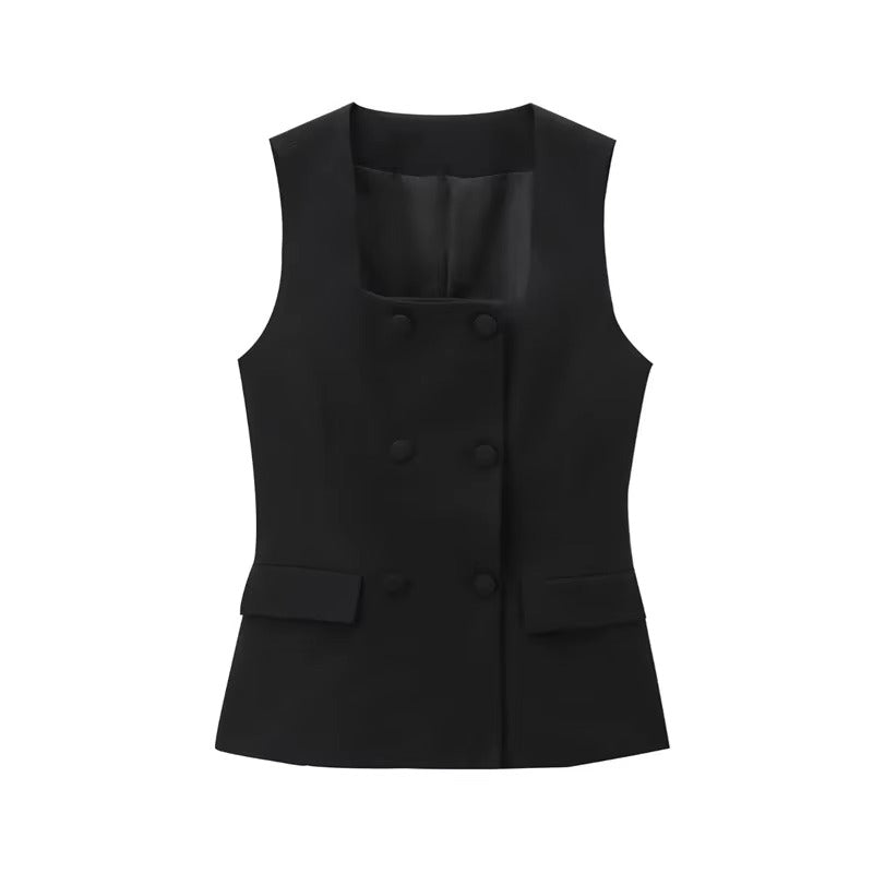 Square neck tank style top
