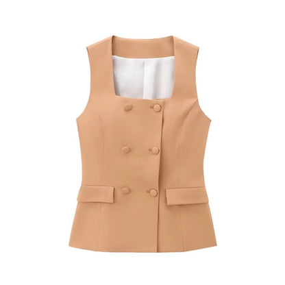 Square neck tank style top